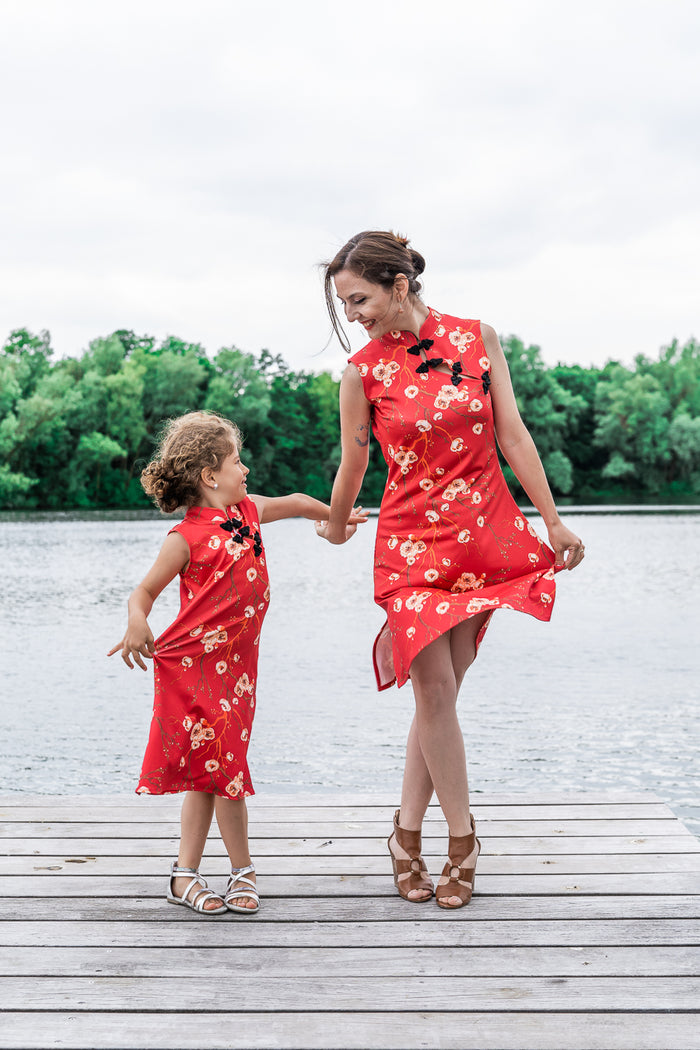 Twinning jurken moeder dochter kleding- matching dresses by Just Like Mommy 'z
